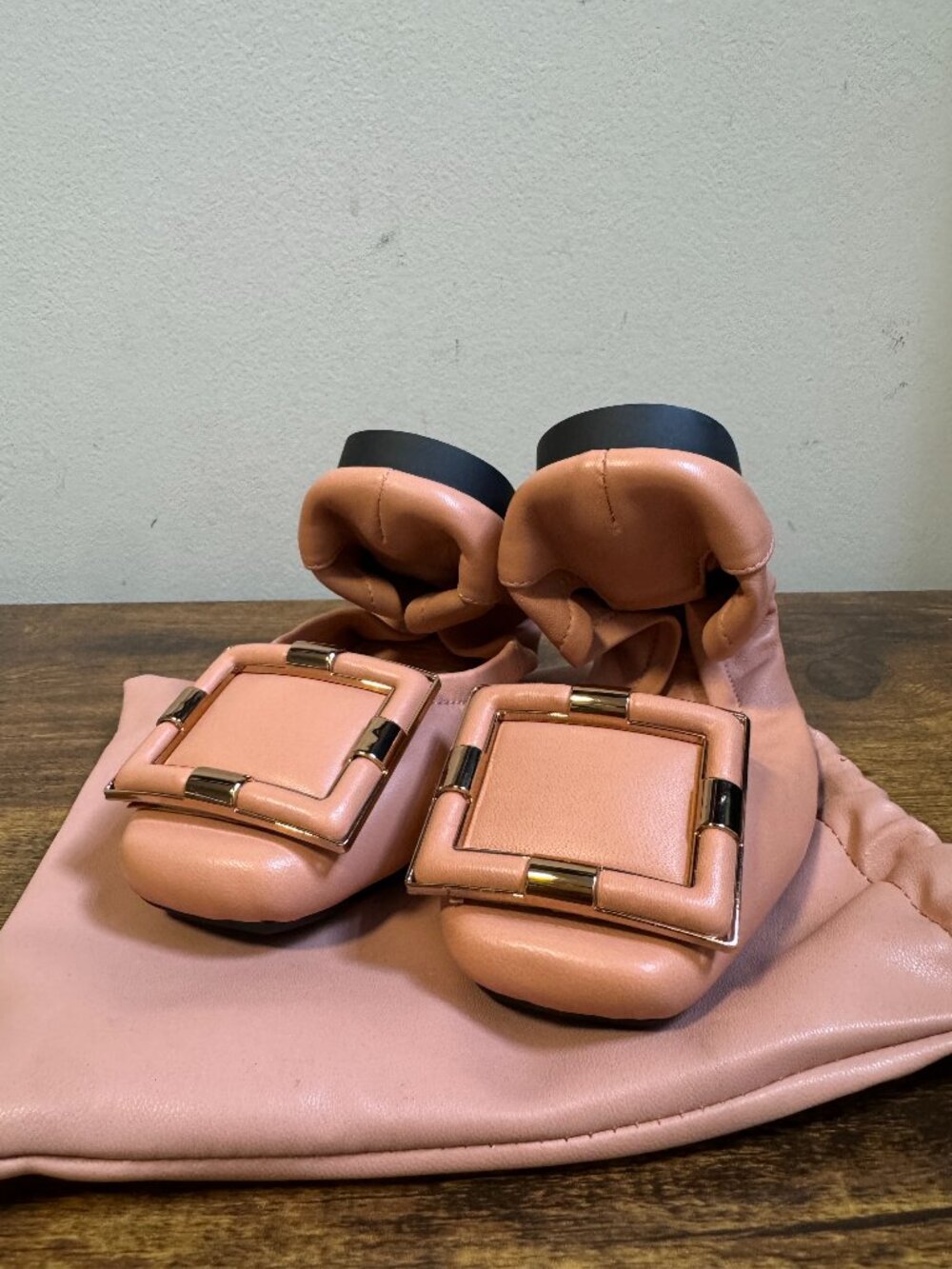 Leather Foldable Ballet Flats | Travel Shoes | 3 Styles Available